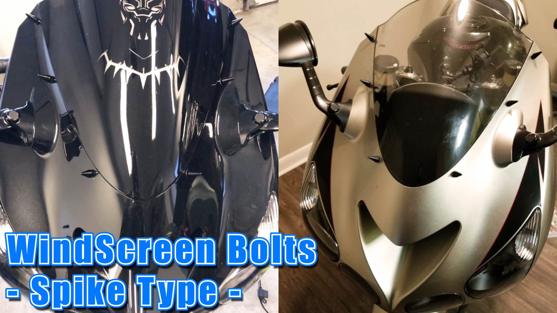 Amazon.com: Rolling Gears 10-Piece Aluminum Spike Motorcycle